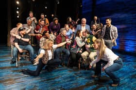 The ensemble of Come From Away. Picture by Craig Sugden