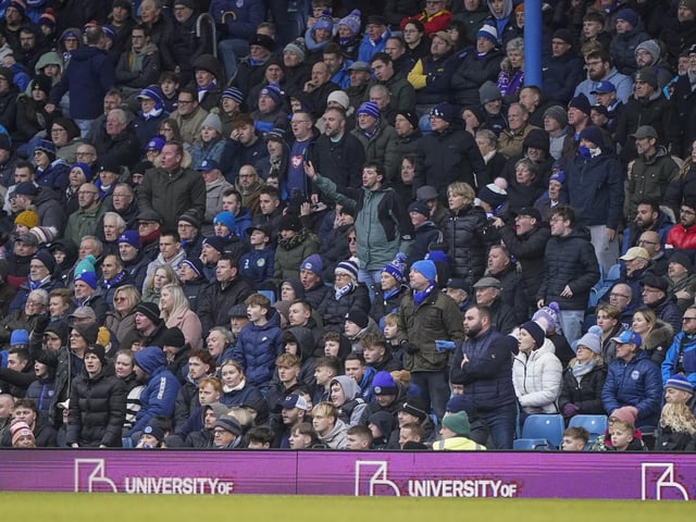 Pompey fans backed their team as they gave it everything against promotion-chasing Burnley at Fratton Park on Saturday.