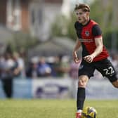 The promising Liam Vincent is flying during his loan spell at Hampton & Richmond in National League South. Picture: Jason Brown/ProSportsImages