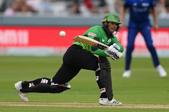 Quinton de Kock's match-winning innings took Southern Brave into second place in the men's Hundred table. Photo by Mike Hewitt/Getty Images.