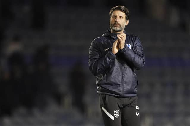 Pompey boss Danny Cowley