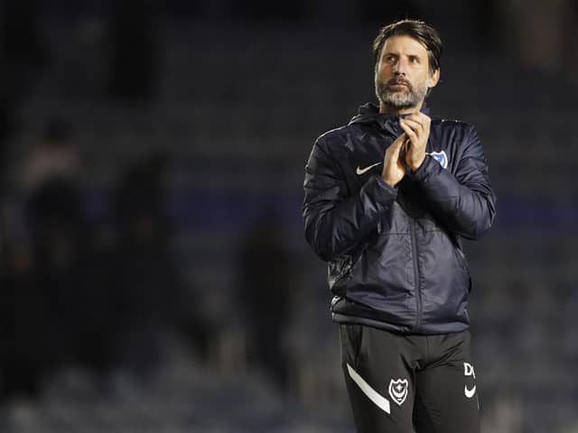 Pompey boss Danny Cowley