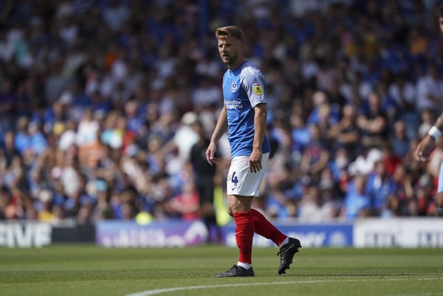 Looked the only Pompey player capable of creating, yet even then he frustratingly couldn’t unlock the Imps’ defence. Picture: Jason Brown/ProSportsImages