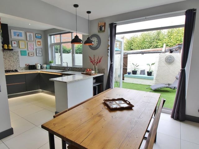 This property comes with a garage and off-road parking.