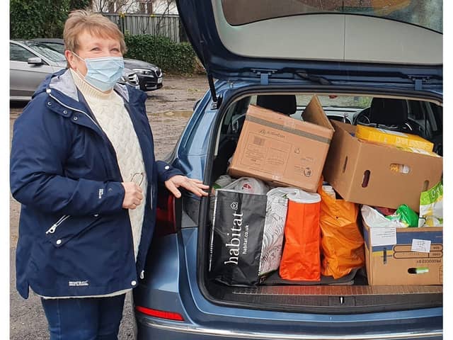 Margaret Bain from has been named Whiteleys local hero for her incredible work with the Meon Valley Food Bank
