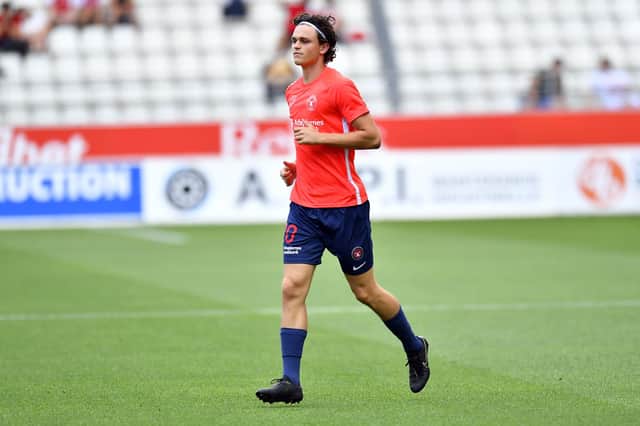 Rasmus Nicolaisen makes his Pompey debut tonight at Southend. Picture: Aurelien Meunier/Getty Images for FC Midtjylland