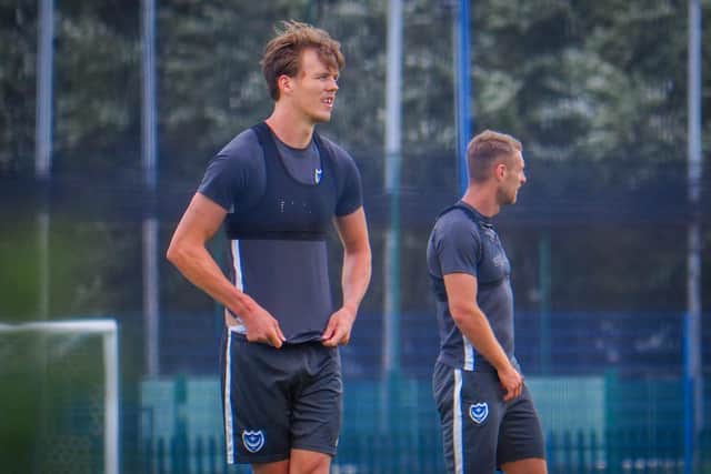 Sean Raggett will face former club Norwich at Five Lakes this morning. Picture: Habibur Rahman