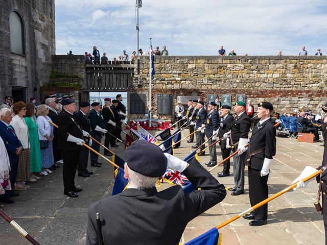 Falkland Islands Liberation Day Parade at the Hot Walls
