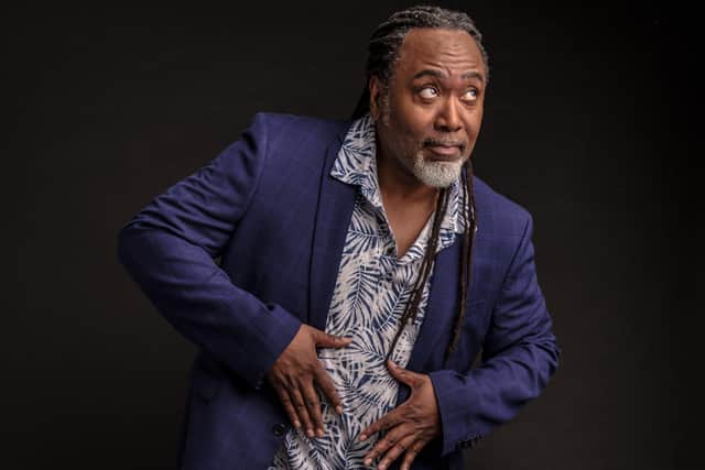 Reginald D Hunter is at The New Theatre Royal, Portsmouth in February 2022. Picture by Kash Seff