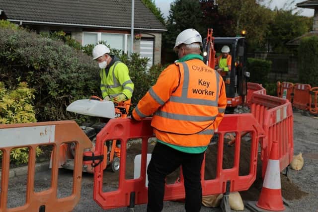 CityFibre workers