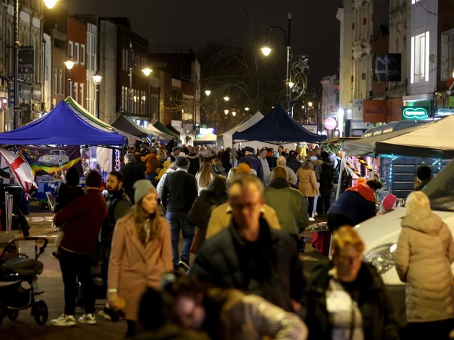 Gosport High Street Christmas Lights Switch On and Market took place on Saturday, November 30.