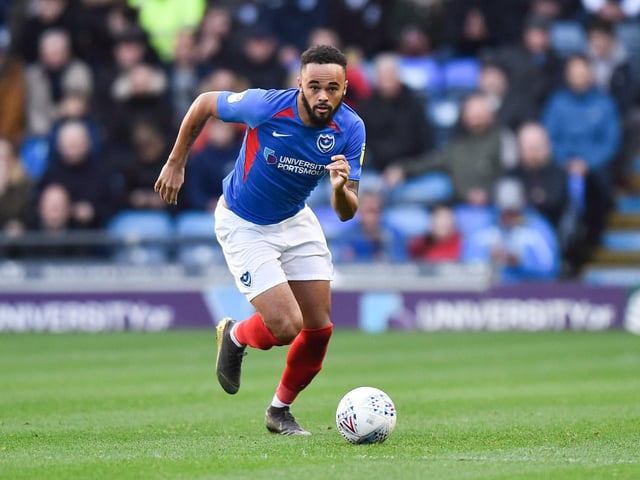 Arrived on loan from Spurs for the remainder of the 2017-18 season, right-back Anton Walkes scored on his debut in a 2-2 draw with Doncaster at Fratton Park. Picture: Graham Hunt/ProSportsImages/PinP