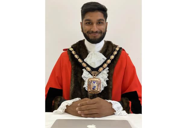 Hart Plain ward councillor Prad Bains is mayor of Havant for the 20/21 term