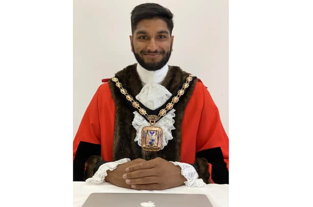 Hart Plain ward councillor Prad Bains is mayor of Havant for the 20/21 term