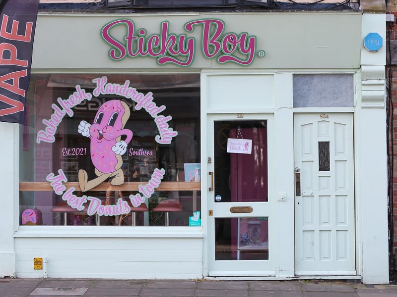 Here are some of the food and drink places in Albert Road, Southsea.      Picture: Chris  Moorhouse (280824-040)