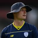 Aneurin Donald blasted 115 from only 73 balls against Worcestershire. Picture: Gareth Copley/Getty Images