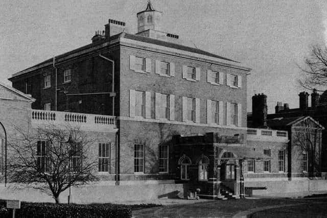 Admiralty House in Portsmouth naval base. Picture: Peter Barge collection.