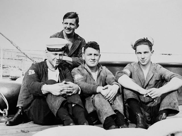 HMS Hood crew.