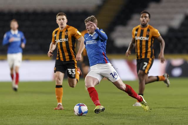 Andy Cannon marks two years at Fratton Park on Saturday, but it has taken time to establish himself. Picture: Daniel Chesterton/phcimages.com