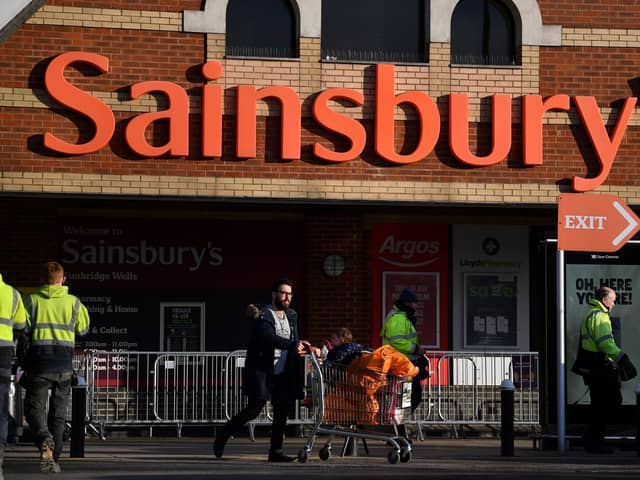 Sainsbury's will be closed on Boxing Days. Picture: BEN STANSALL/AFP via Getty Images