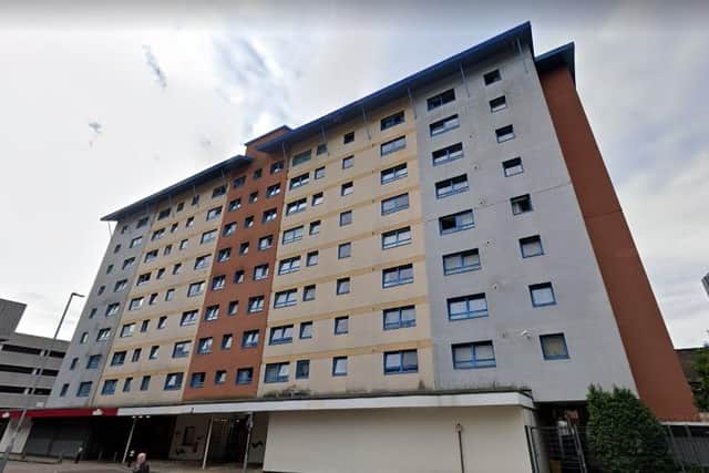 Chandos Rise, in Buckingham Street, Landport, where a fire took place on Valentine's Day. Photo: Google