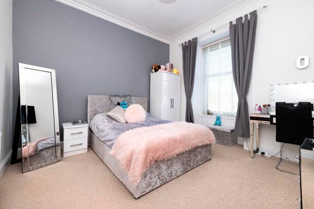 One of three beautifully presented double bedrooms in this deceptively spacious home.
