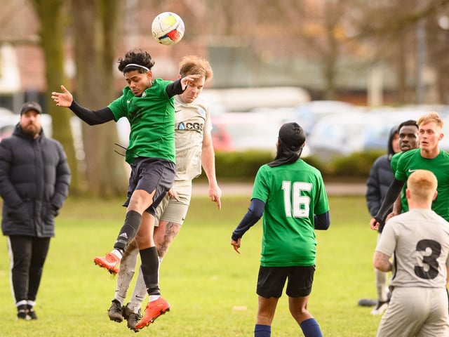 Mother Shipton (grey) v FFTP. Picture by Keith Woodland