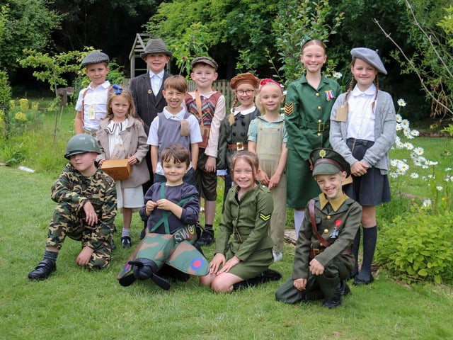 Highbury Primary School, Portsmouth celebrates D-Day on Friday 7th June 2024
Picture: Habibur Rahman
