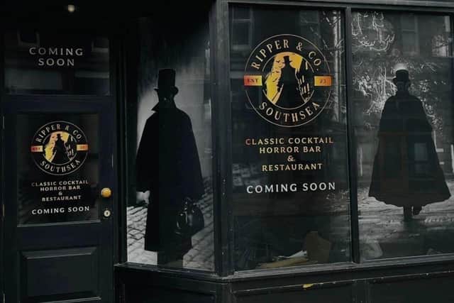 Ripper and Co Southsea will be opening up in Southsea towards the end of July and people can expect an immersive cocktail and dining horror experience. 
Picture credit: Dan Swan