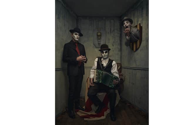 The Tiger Lillies play at The New Theatre Royal on June 9, 2023.