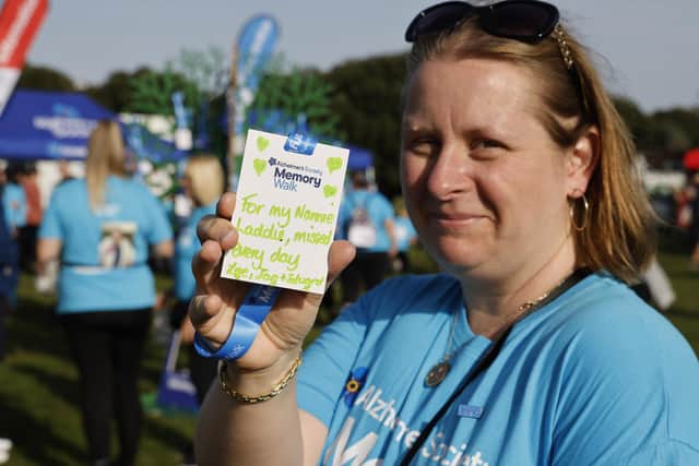 The Alzheimer's Society Portsmouth Memory Walk, held at Canoe Lake, Southsea. Picture by Thousand Word Media/Andrew Higgins