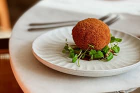 I just can't get you out of my head... the venison scotch egg from the Restaurant 1865 seasonal menu at the Queens Hotel in Southsea. Picture: The Queens Hotel