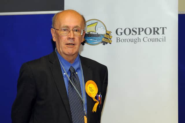 Cllr Peter Chegwyn. Picture: Malcolm Wells (170504-2460)