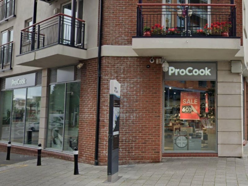 The Gunwharf website states: "Offering exceptional quality cookware, kitchenware and tableware at surprisingly low prices, ProCook have been curating British designed, beautiful ranges for over 25 years."