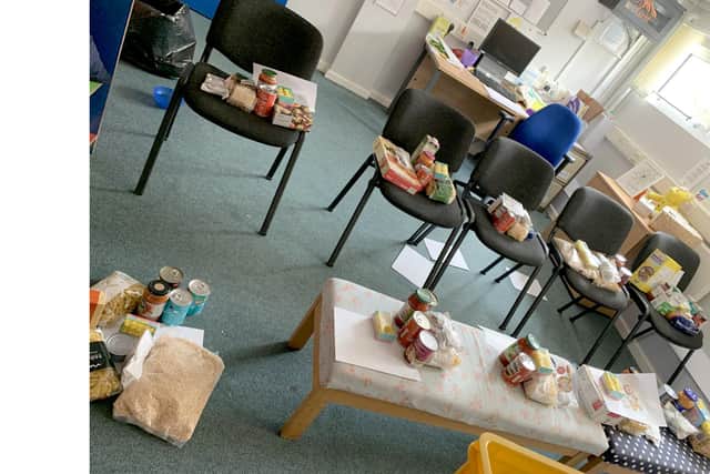 Fareham churches St Columba and Holy Trinity have been delivering food parcels for vulnerable families across the area. 