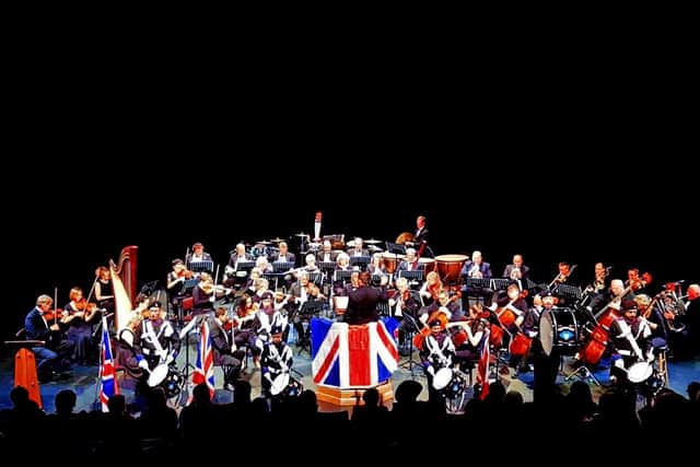 The 40-piece Kings Theatre Orchestra