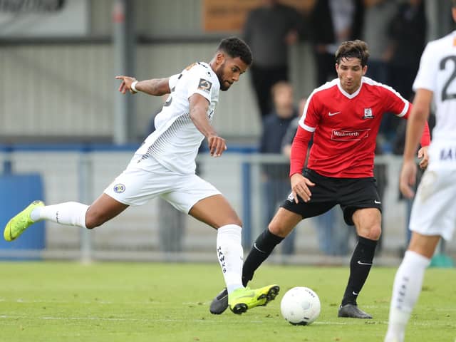Jonah Ayunga thought the pandemic could cost him a dream move back to the EFL. Picture: Dave Haines
