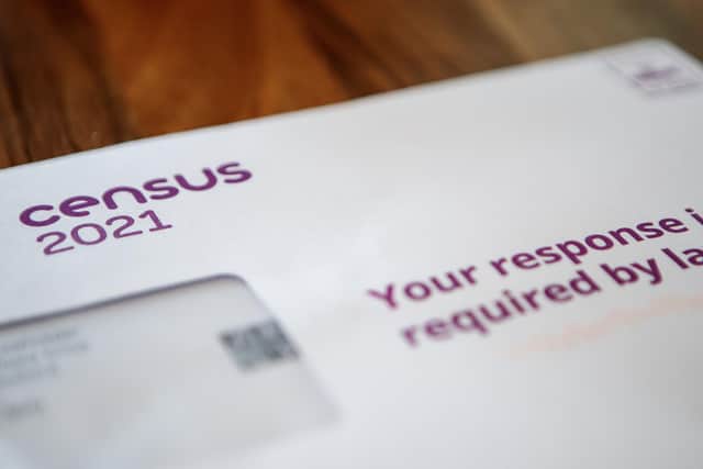 A Census 2021 envelope