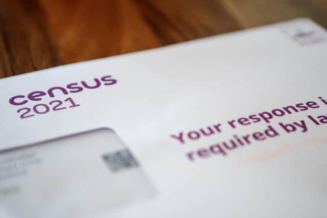 A Census 2021 envelope