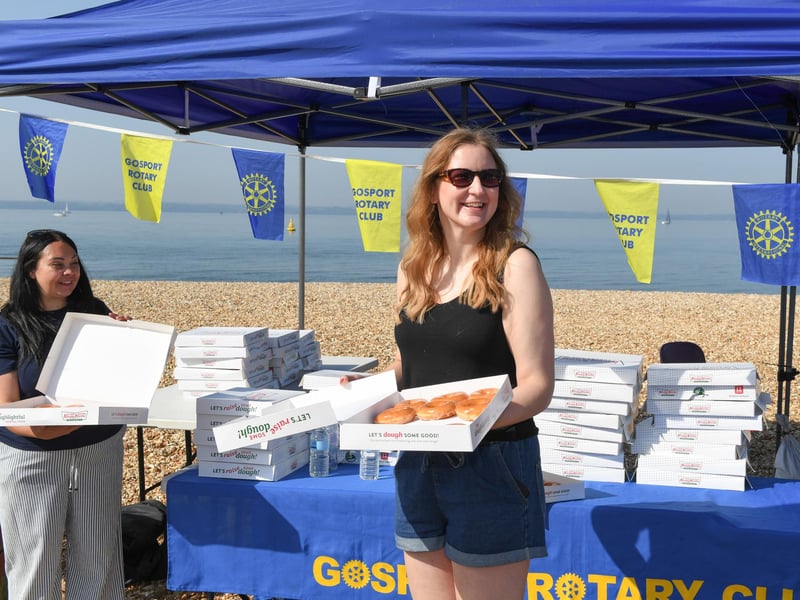 The Doughnut Dash organised by the Gosport Rotary Club
Credit: Paul Jacobs/pictureexclusive.com