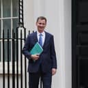 Chancellor of the Exchequer Jeremy Hunt leaves 11 Downing Street, London, for the House of Commons to deliver his autumn statement. Picture: Yui Mok/PA Wire