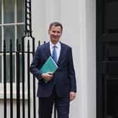 Chancellor of the Exchequer Jeremy Hunt leaves 11 Downing Street, London, for the House of Commons to deliver his autumn statement. Picture: Yui Mok/PA Wire