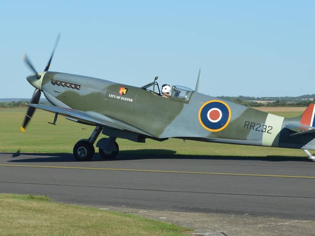 The City of Exeter Spitfire Picture: Alan Wilson from Stilton, Peterborough, Cambs, under Wikipedia Creative Commons
