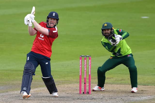 'There’s no better time for everyone, young and old, to get back to having fun by getting outdoors, being active and playing sport' says England skipper Eoin Morgan as lockdown restrictions on outdoor team sports are lifted today.