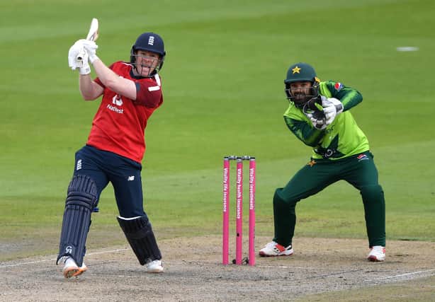 'There’s no better time for everyone, young and old, to get back to having fun by getting outdoors, being active and playing sport' says England skipper Eoin Morgan as lockdown restrictions on outdoor team sports are lifted today.