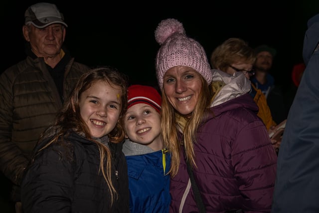People from across the region descended onto the grounds of HMS Sultan on Thursday evening for a night of excitement, bonfire and fireworks.

Pictured - The Smith Family from France

Photos by Alex Shute