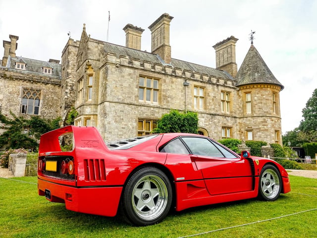 Ferrari F40 - Famous Four display at Supercar Weekend