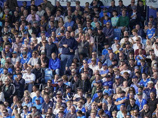 The Pompey fans certainly delivered after John Mousinho asked fans to make Frattonn Park as intimidating as possible for the visit of the Blades.