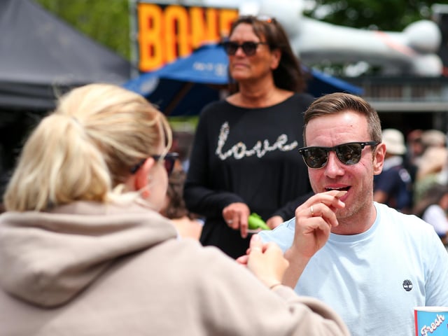 Sam Cummings. British Street Food awards at Gunwharf Quays, Portsmouth Picture: Chris  Moorhouse (080624-28)