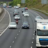 M27 near Portsmouth. Picture: Chris Moorhouse.